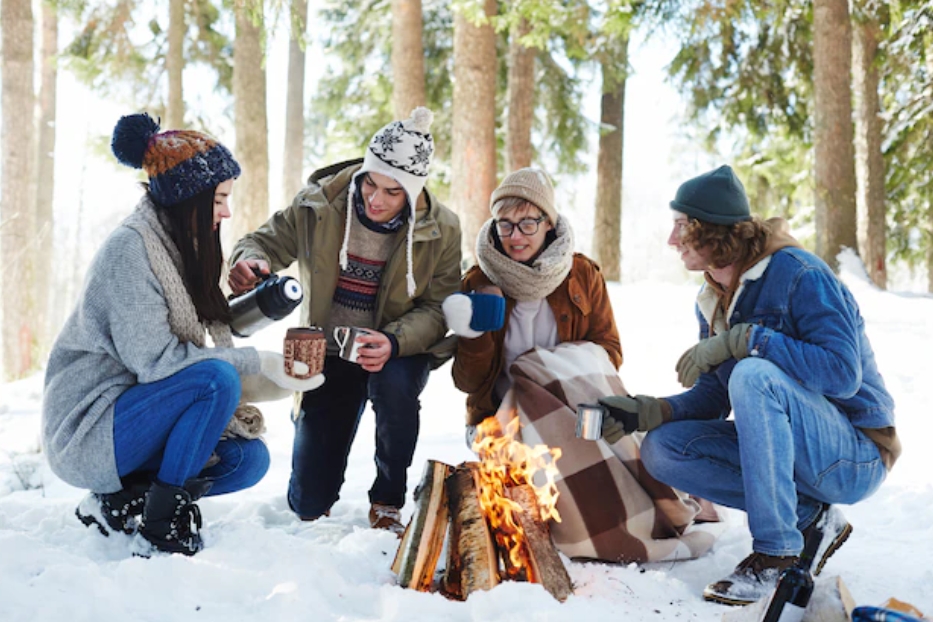 winter camp in China